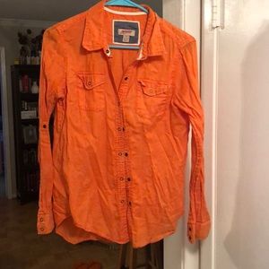 Arizona Jean Co long sleeve button down shirt